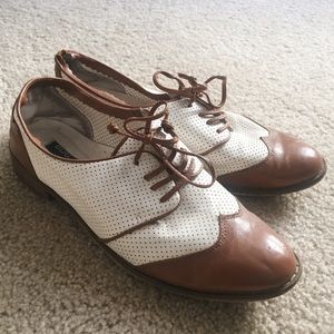 Urban Outfitters Perforated Oxford Shoes